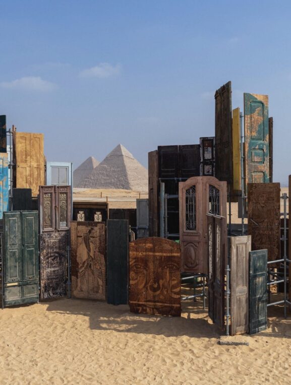 Vhils - Doors of Cairo