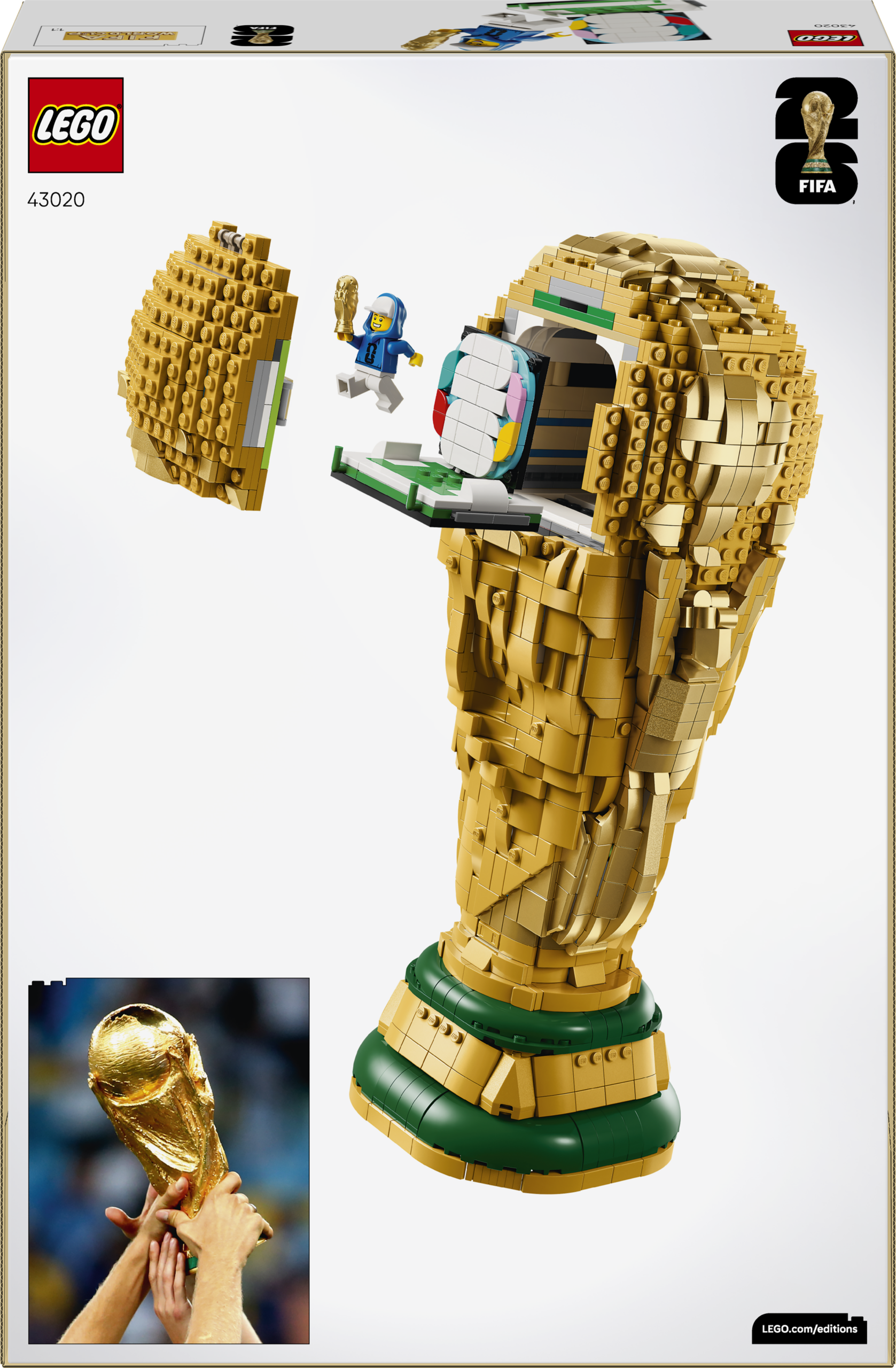 LEGO Officiële FIFA World Cup™ trofee