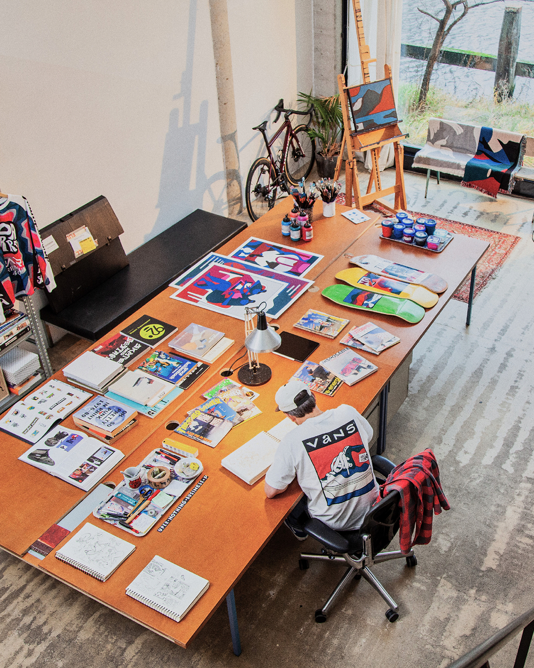 Parra ontwerpt schoen voor Vans