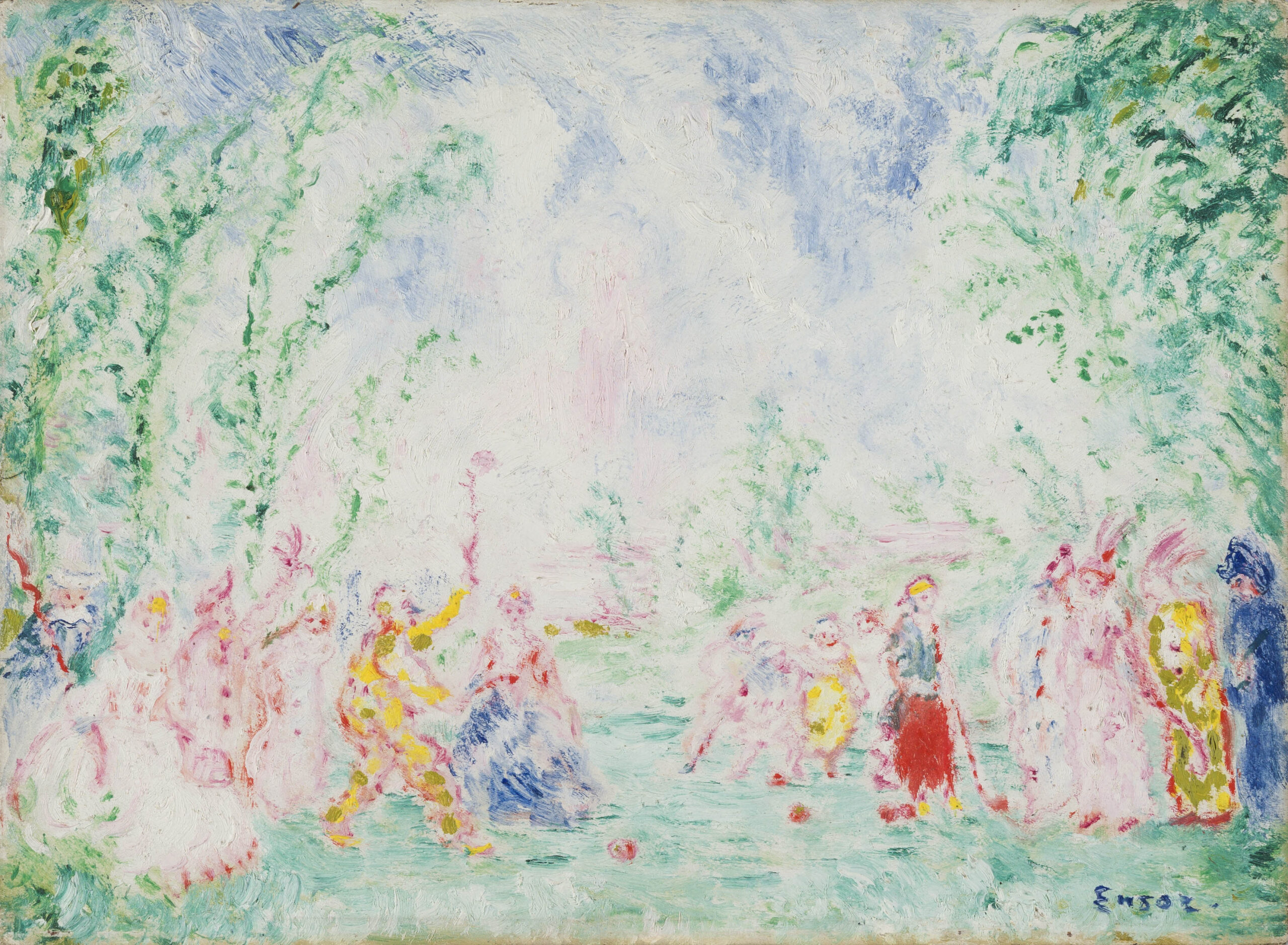 James Ensor in Tim van Laere Gallery Atwerp