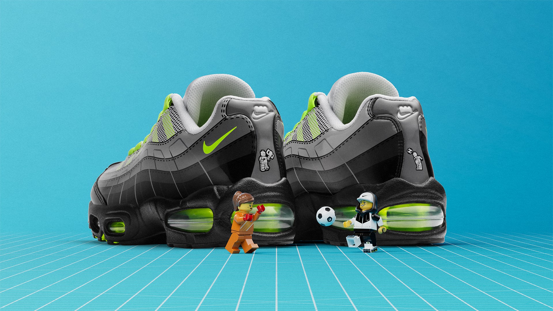 Nike Air Max 95 van LEGO