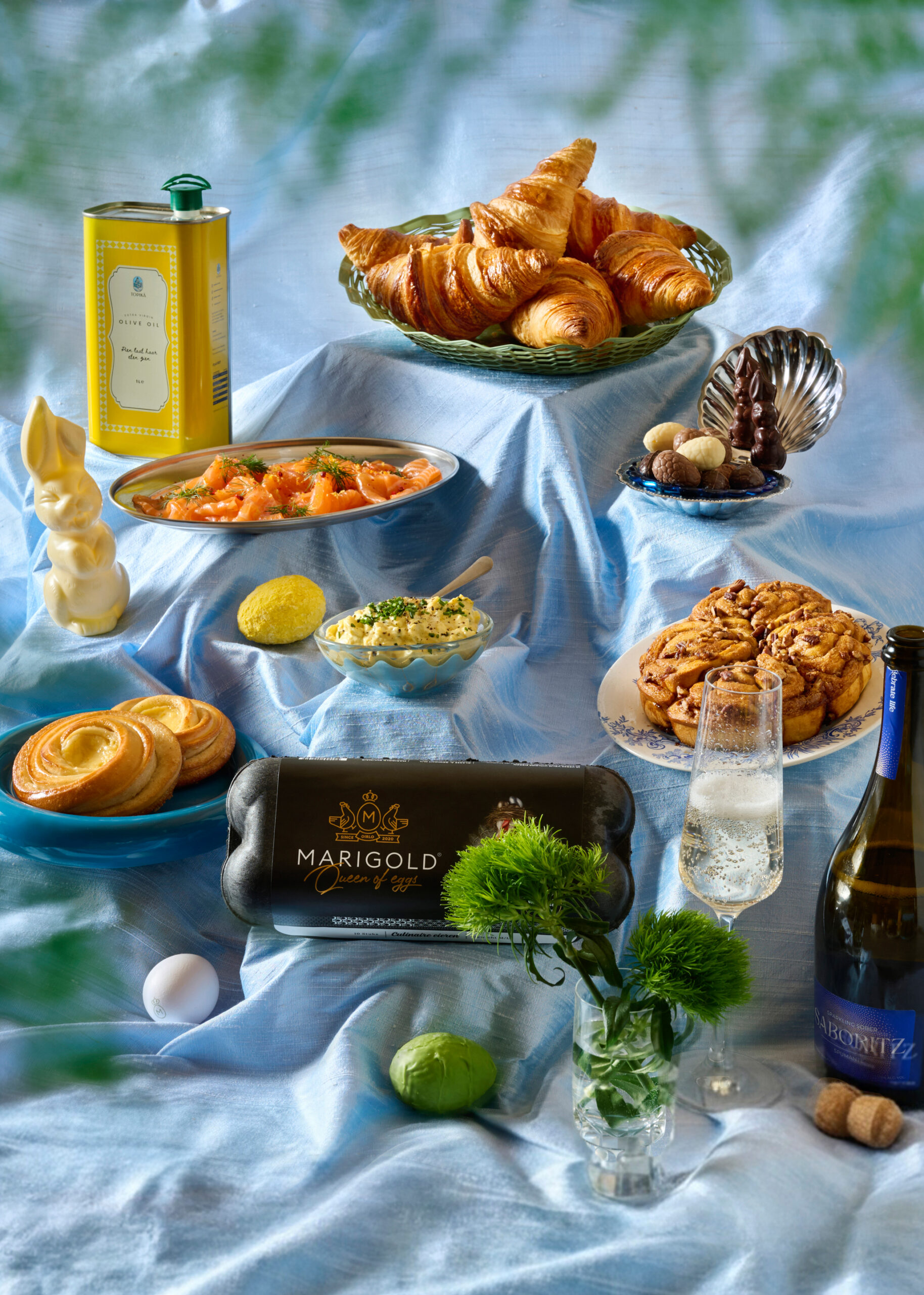 Alles voor het paasontbijt