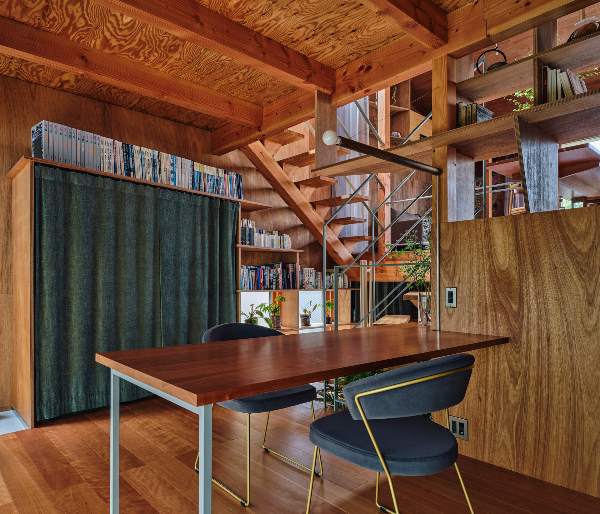 Creatief huis in Japan