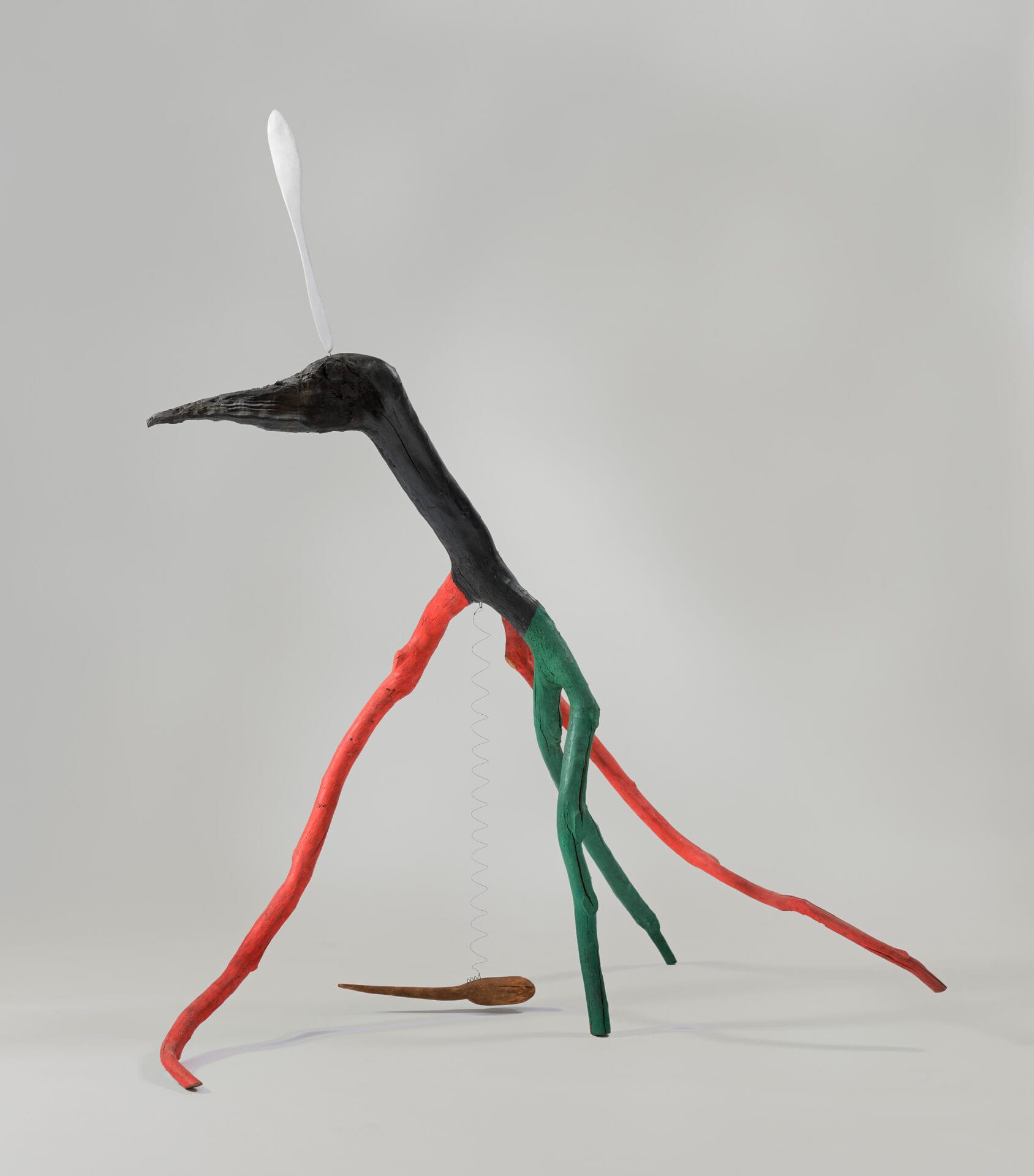 Apple Monster, 1938. Wood, wire, and paint, 66" x 55 1/2" x 32 1/2". Calder Foundation, New York; Gift of Alexander S. C. Rower in memory of Mary Calder Rower, 2015. Photograph by Tom Powel Imaging © Calder Foundation, New York.