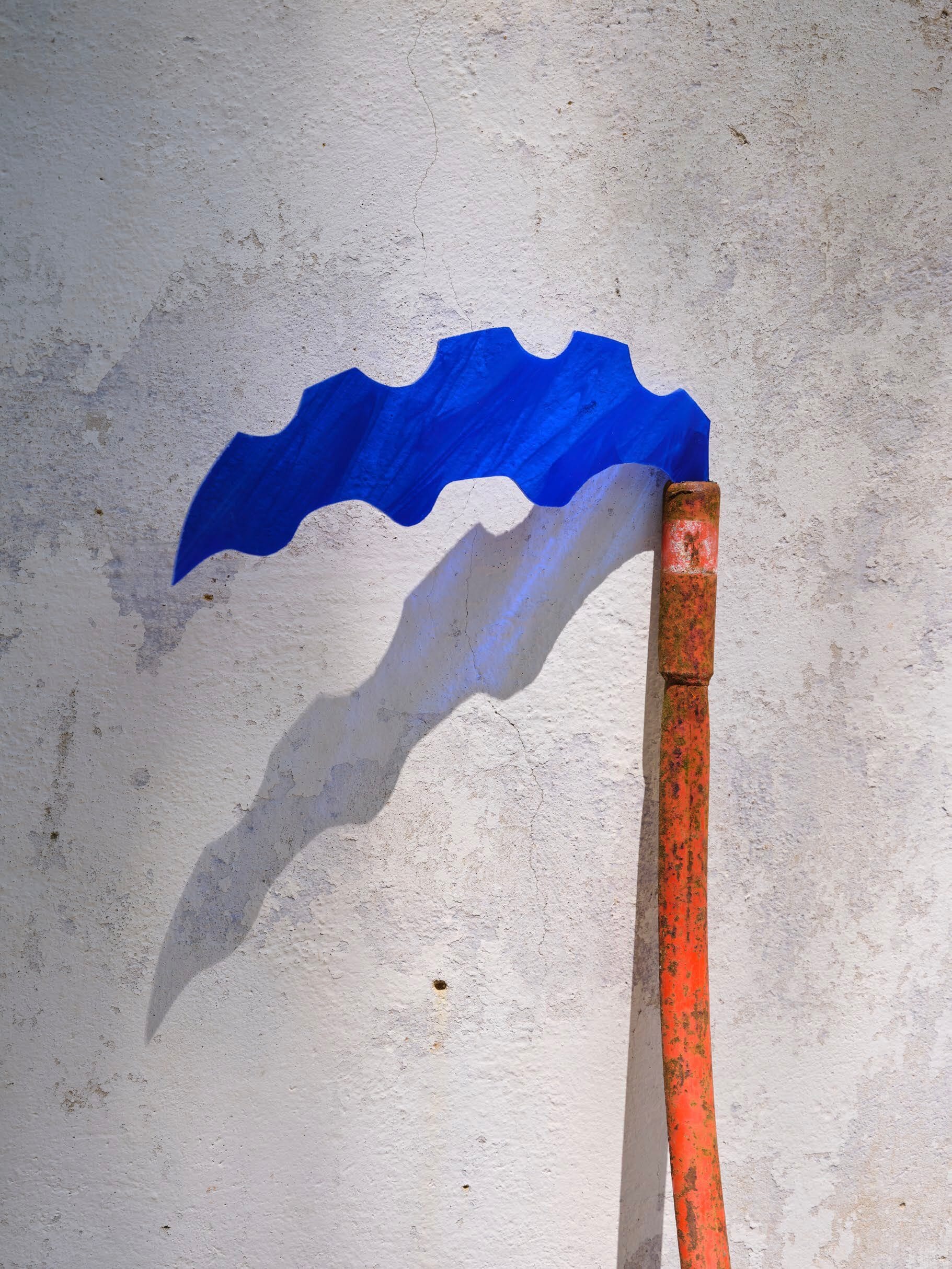 Pia Hinz maakt gereedschap van glas-in-lood