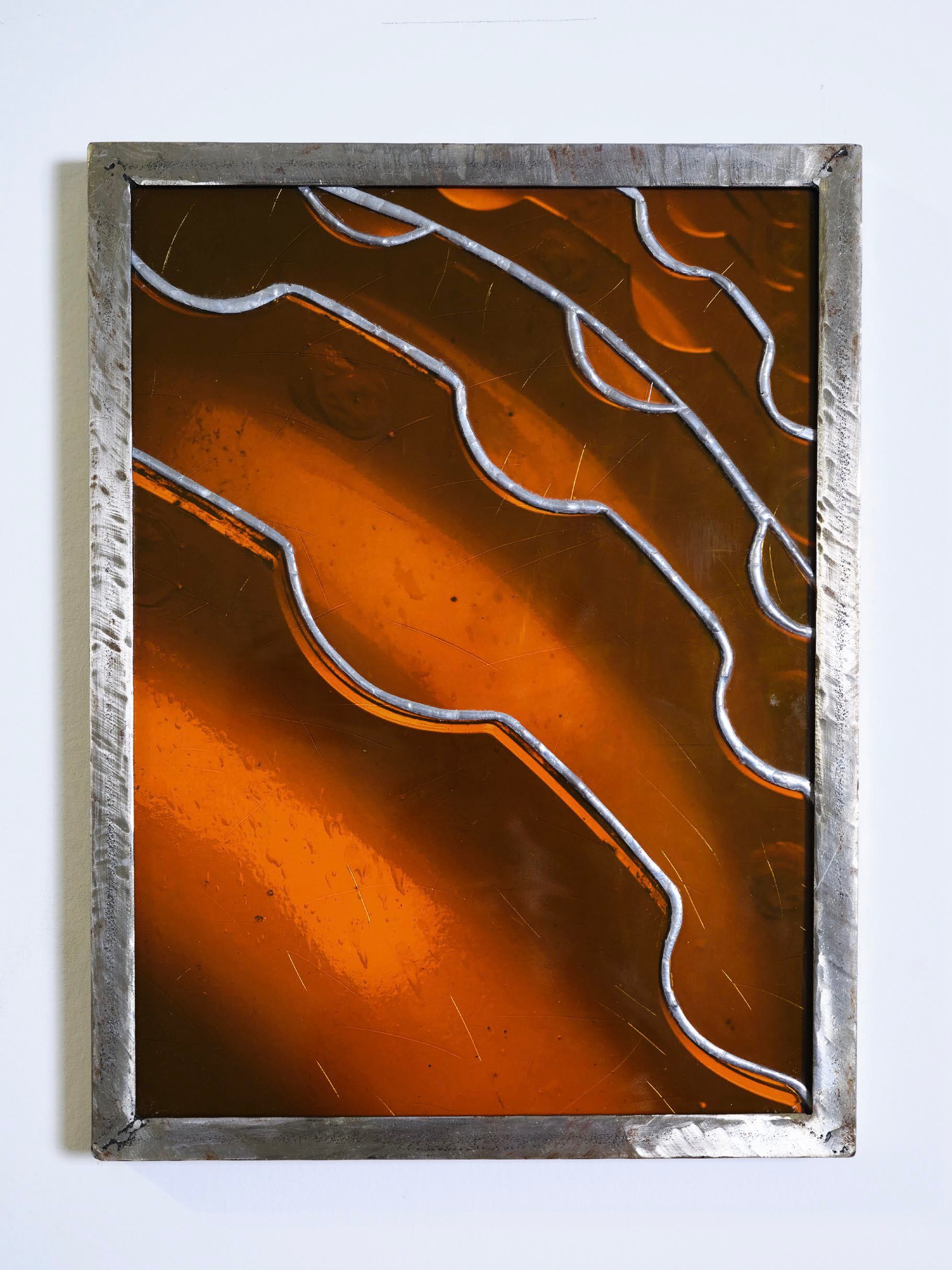 Pia Hinz maakt gereedschap van glas-in-lood