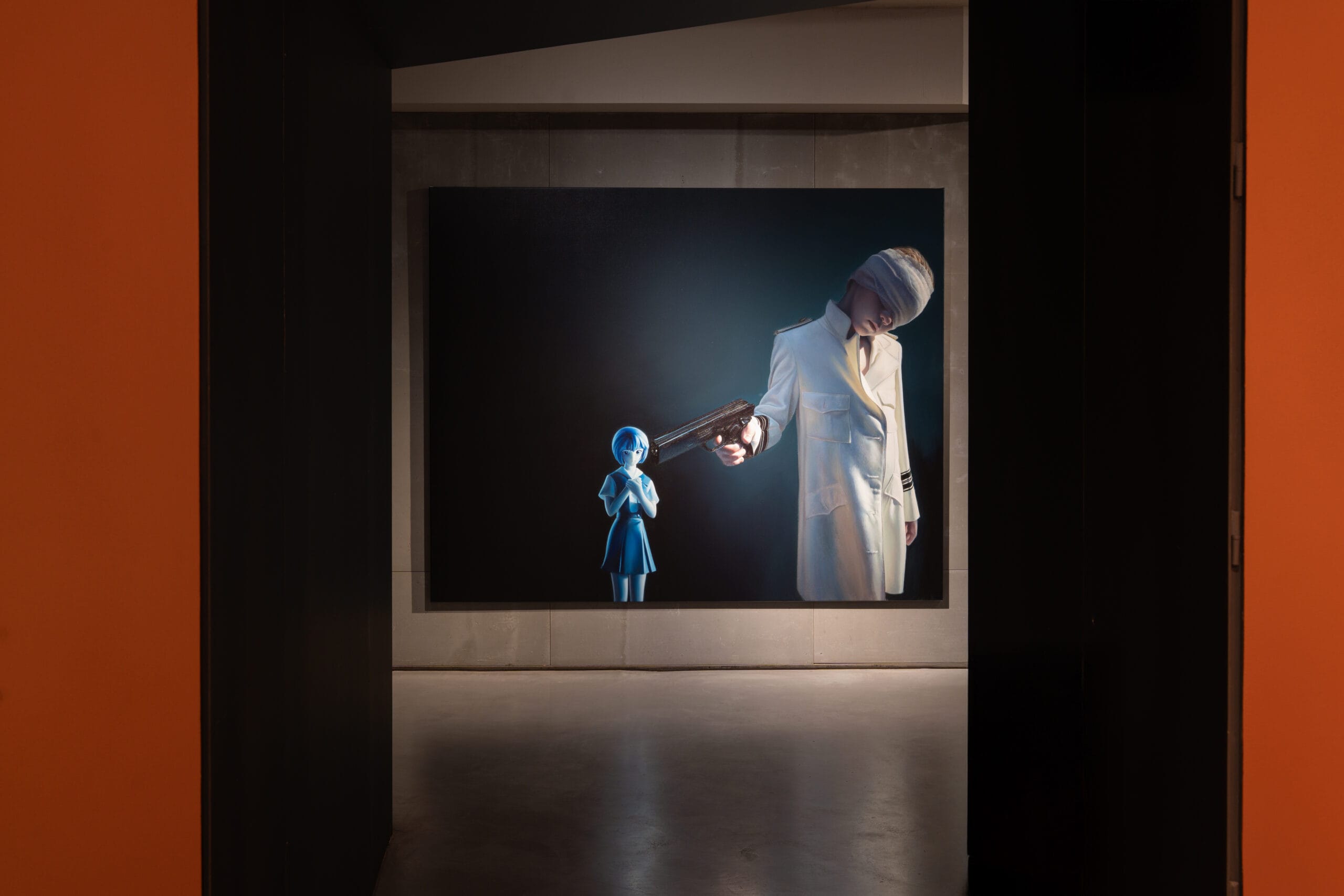 The Disasters of War 24, 2009 - Gottfried Helnwein _ Courtesy of the Blaue Butter Collection _ Installation view at SOLO Independencia