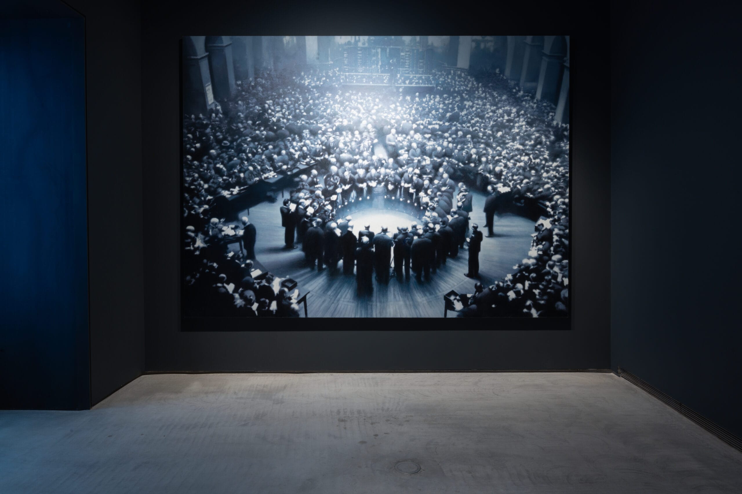 The Meeting II, 1996 - Gottfried Helnwein _ Courtesy of the Gottfried & Renate Helnwein _ Installation view at SOLO Independencia