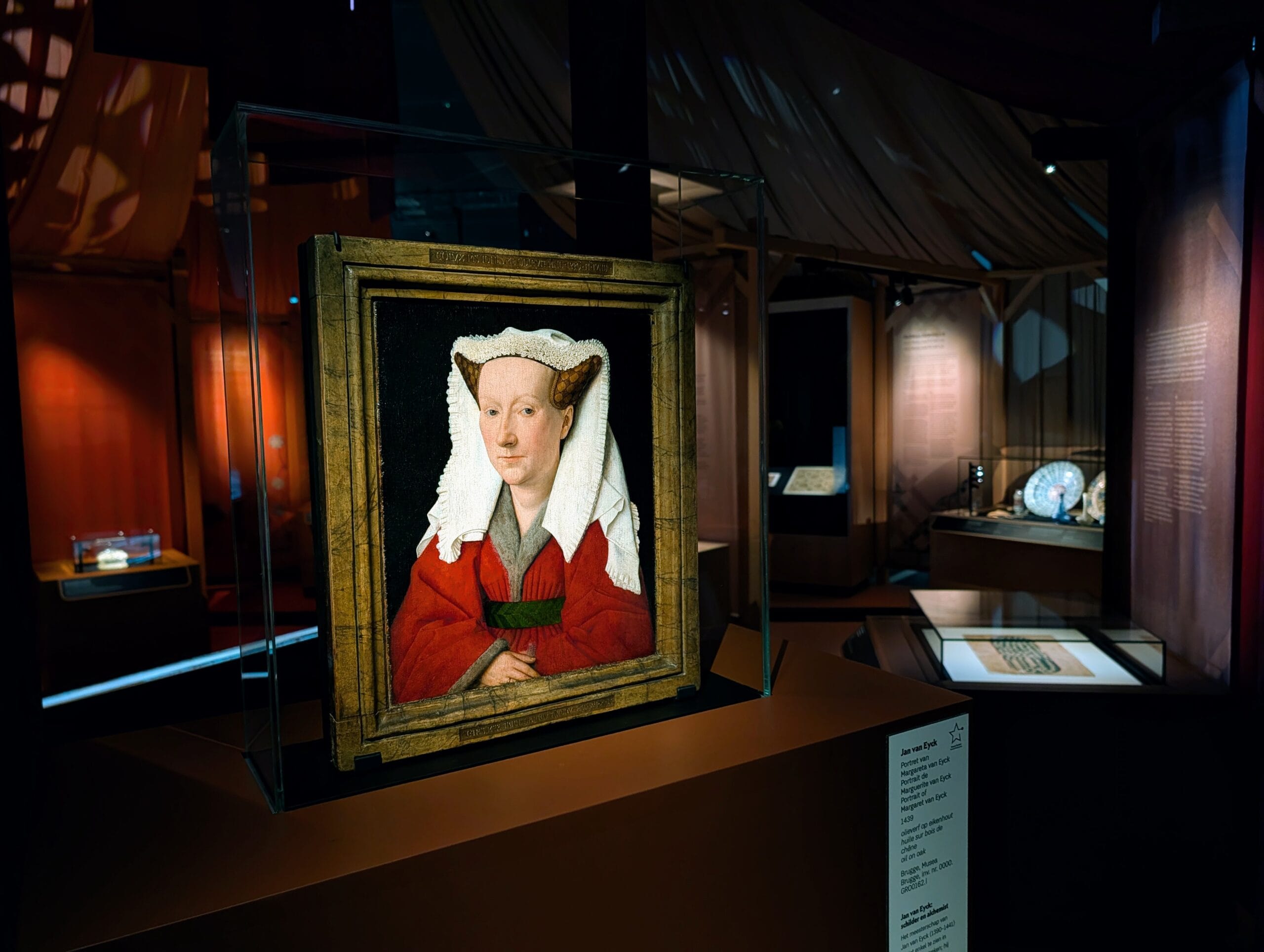 Jan van Eyck - Portret van Margareta van Eyck (1439)