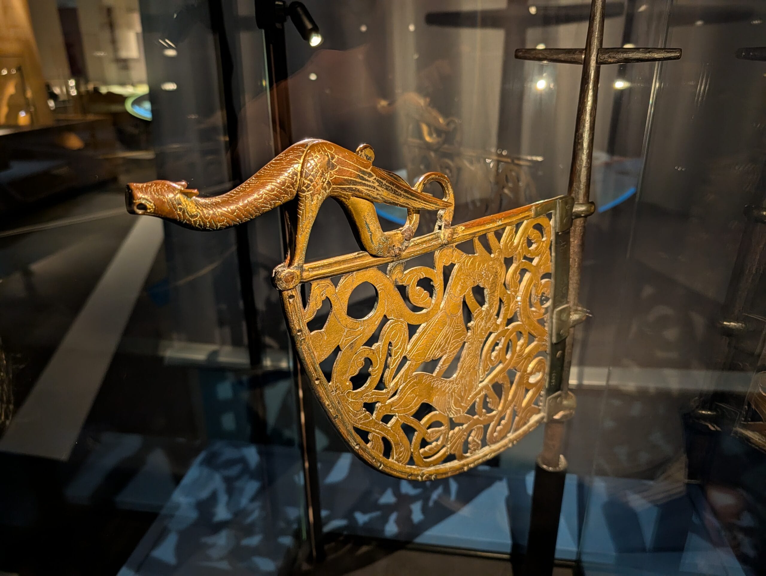 Scheepsvlag of windvaan van Tingelstad, Noorwegen. (1000-1050)