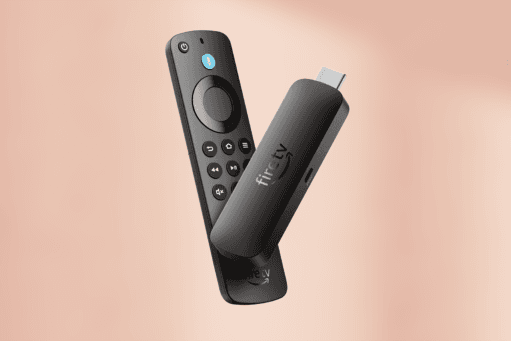 Amazon Fire TV Stick met bijbehorende afstandsbediening