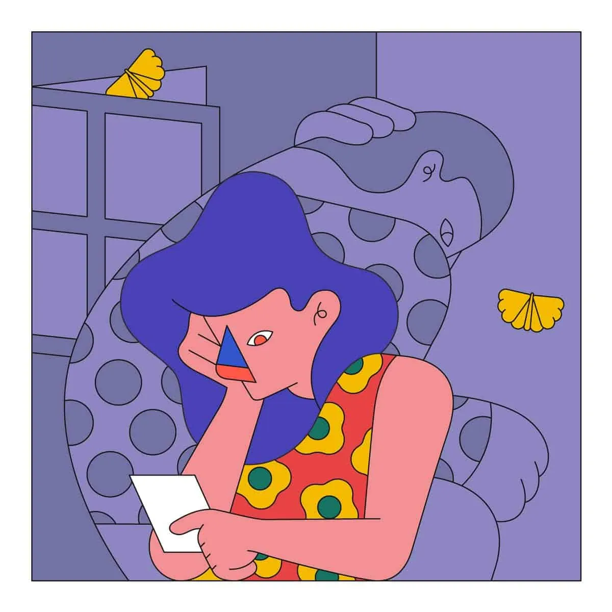 illustratie van Camilo Huinca