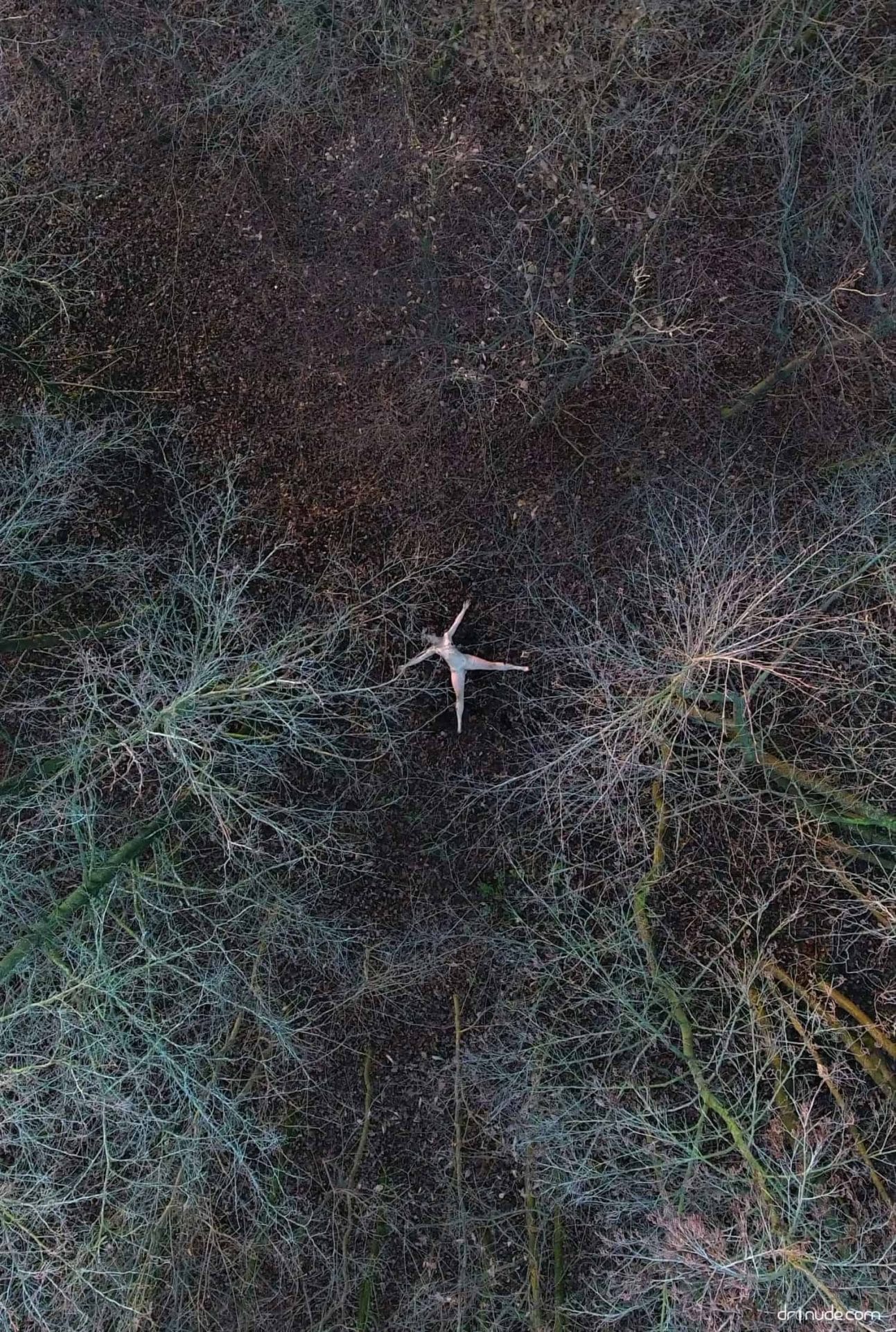 Drones fotograferen naakte modellen in de natuur 43 drones en naakte modellen