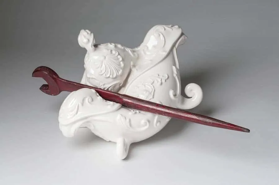 mishandeling van porselein