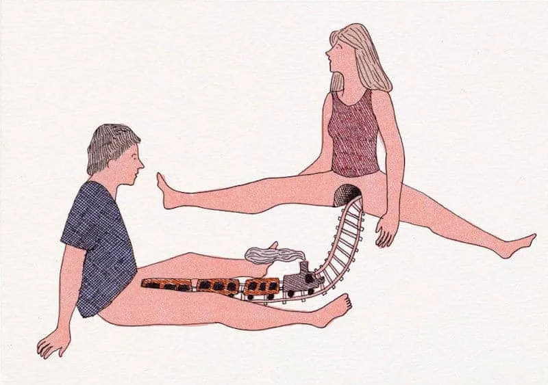 Erotische illustraties met een flinke dosis humor