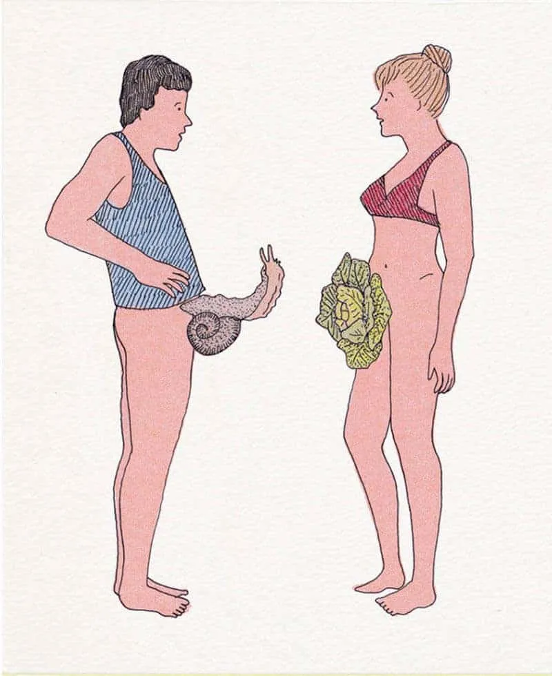 Erotische illustraties met een flinke dosis humor