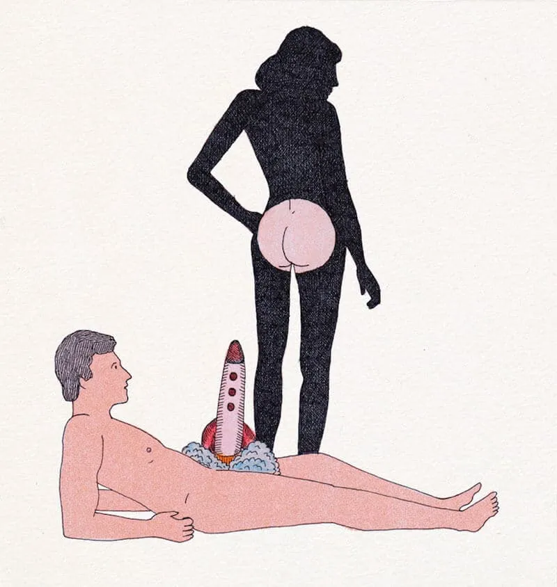 Erotische illustraties met een flinke dosis humor