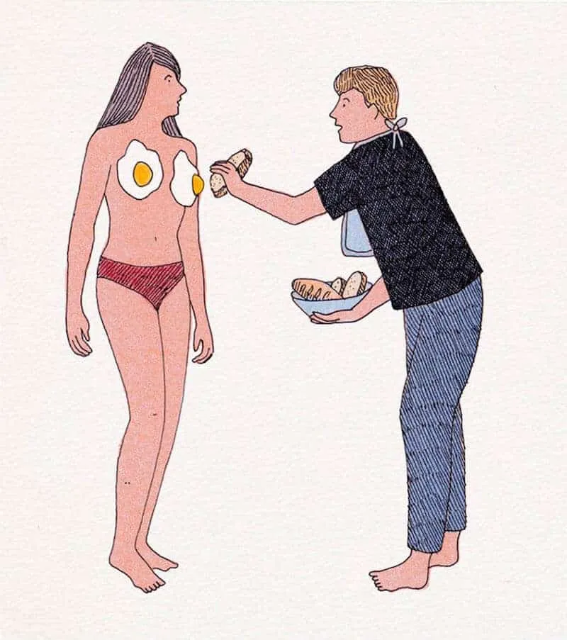 Erotische illustraties met een flinke dosis humor