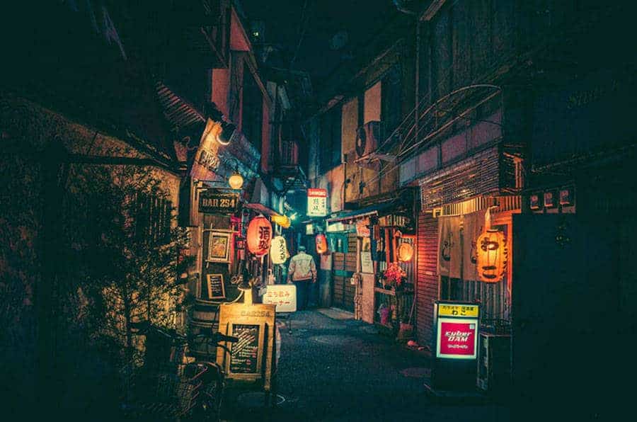 nacht in Tokio