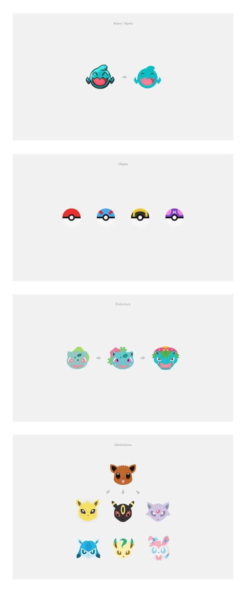 Pokémoji combineert Pokémon en emoji's 42 Pokémon en emoji
