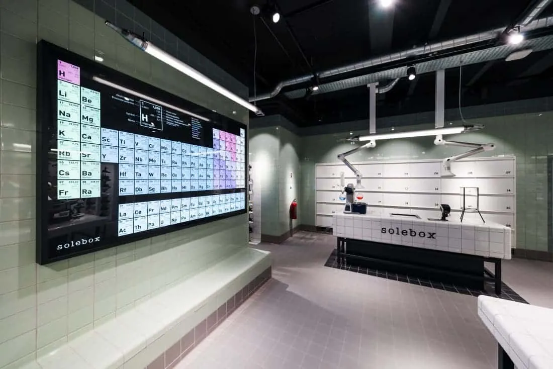 de nieuwe winkel van Solebox in Amsterdam