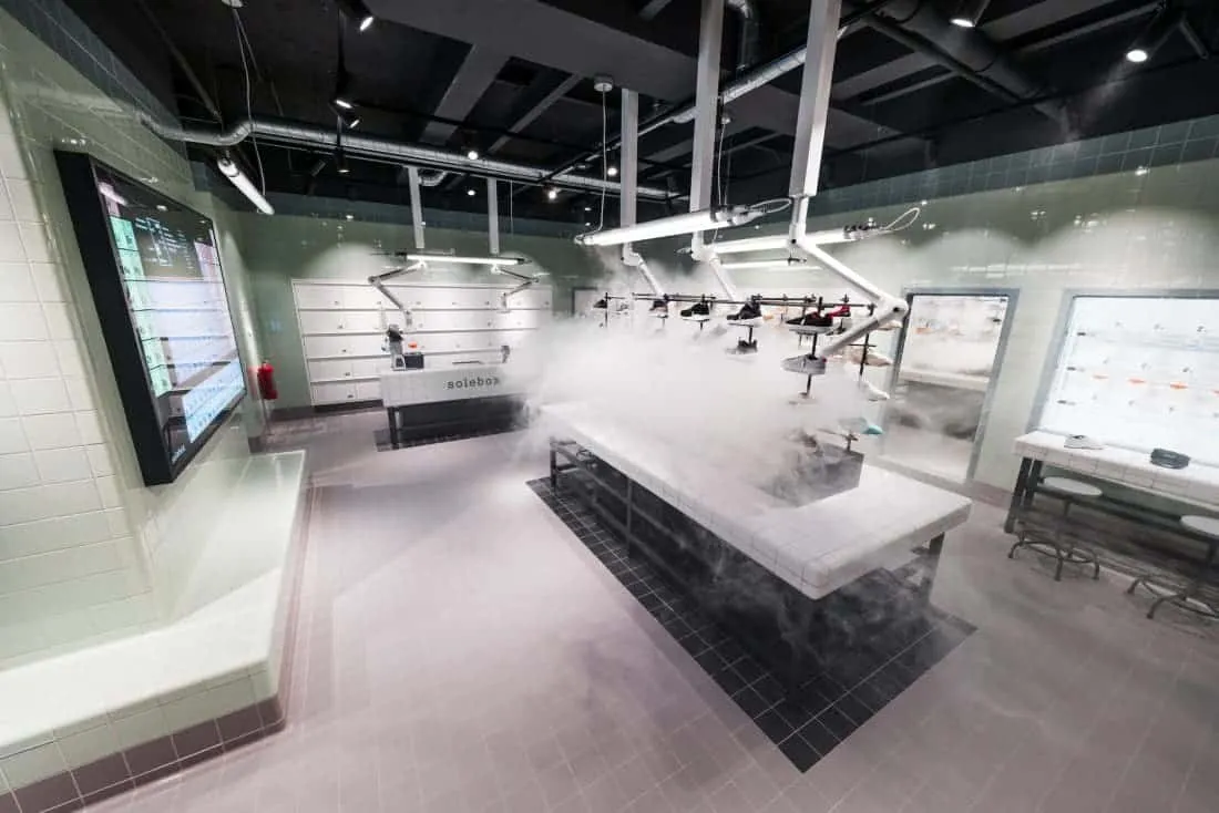 de nieuwe winkel van Solebox in Amsterdam