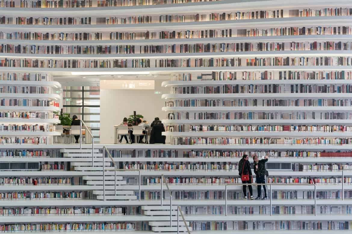 Bibliotheek in Tianjin door MVRDV