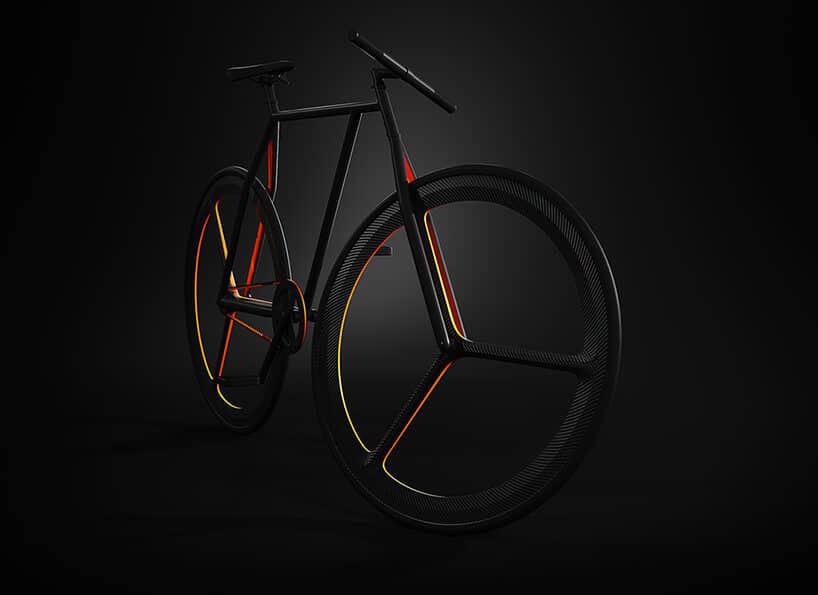 minimalistische fiets van Ion Lucin