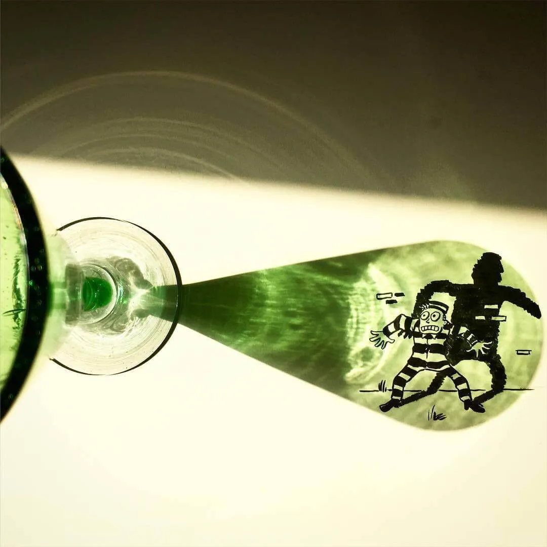 Er gebeuren grappige dingen in de schaduw 50 grappige schaduw