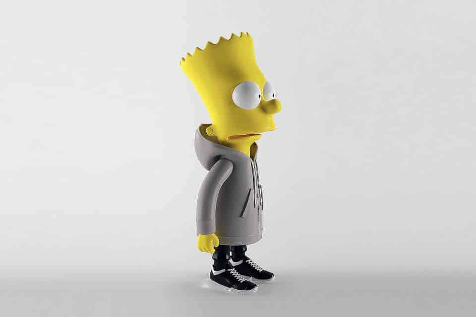 Bart Simpson in Rick Owens