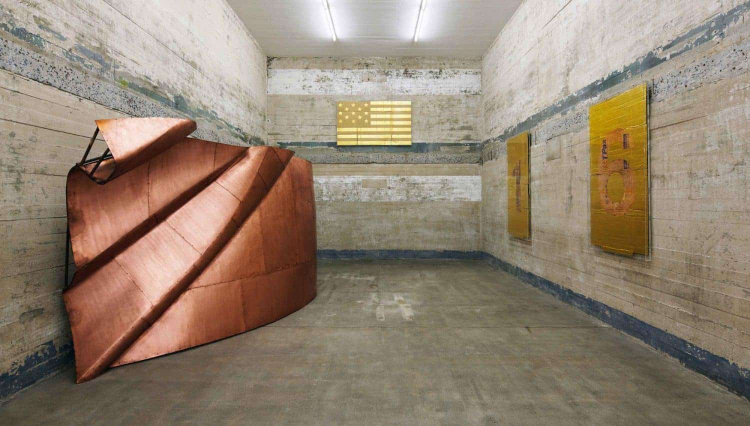 kunst in een bunker