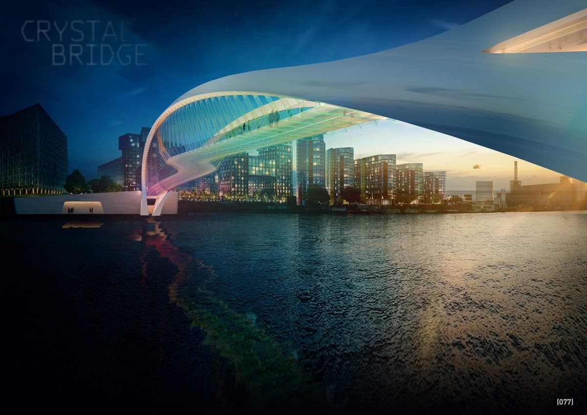 gaat dit een nieuwe brug in Londen worden?