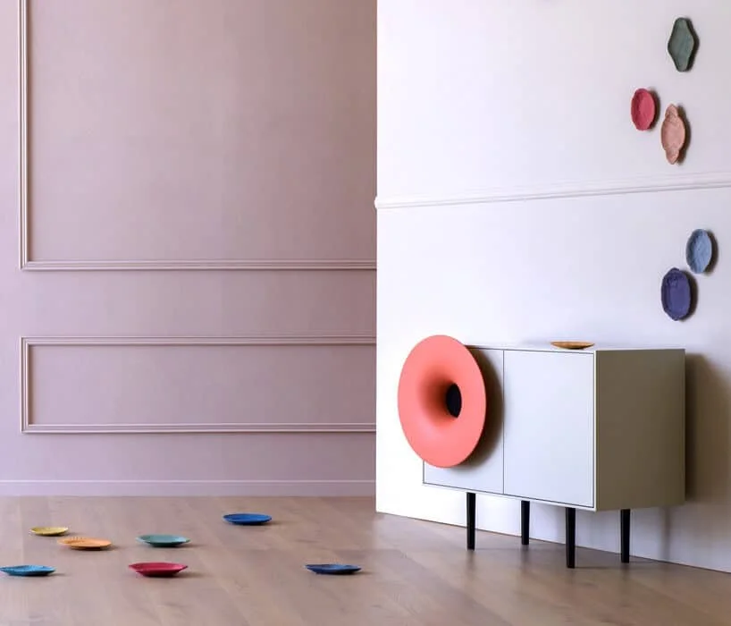 kastje met luidspreker