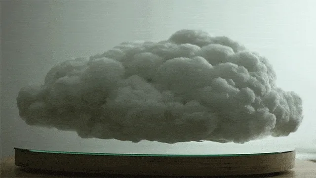 luidspreker in de vorm van een wolk