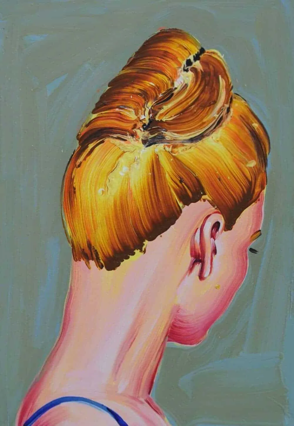 schilderij van een kapsel