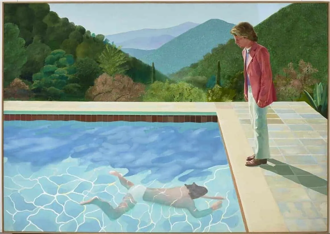 David Hockney in Centre Pompidou
