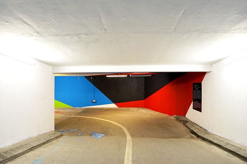 kunst in parkeergarage