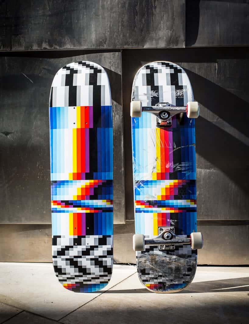 kleurrijk skateboard