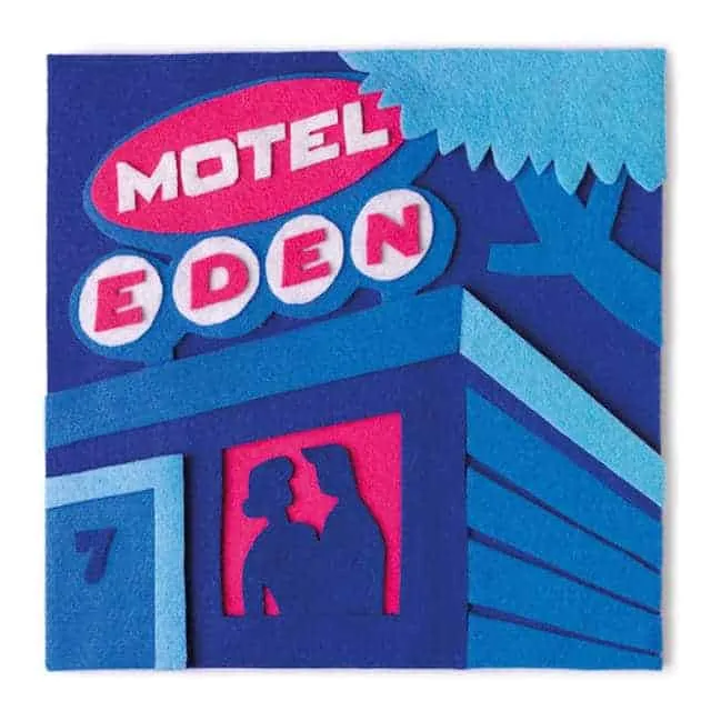 Collages van vilt door Jacopo Rosati 53 collage van vilt