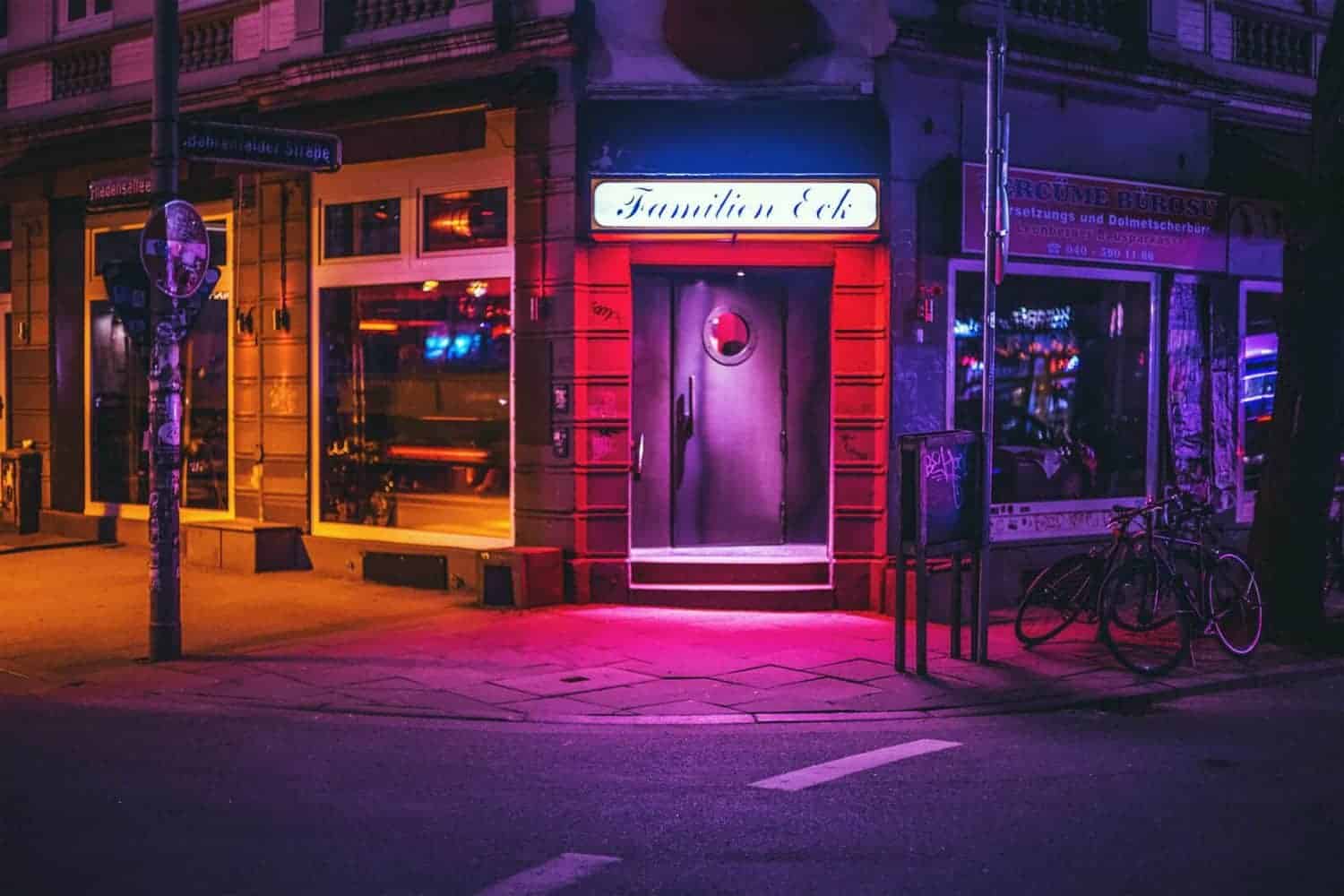 nacht in Hamburg
