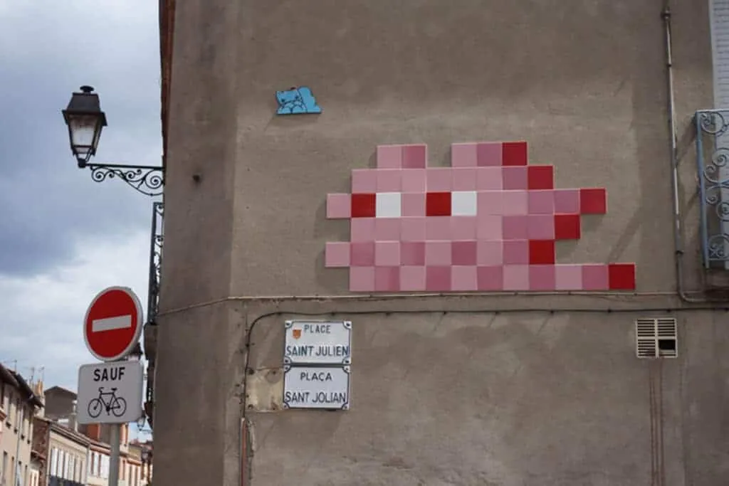 Invader in Toulouse