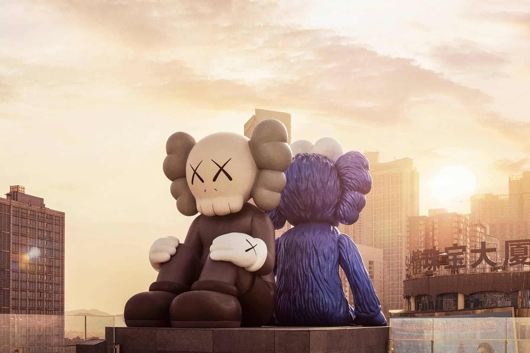 Indrukwekkende installatie van KAWS in Hunan Mixed Grill