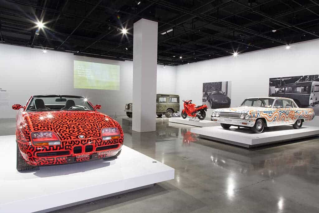 Keith Haring in een automuseum