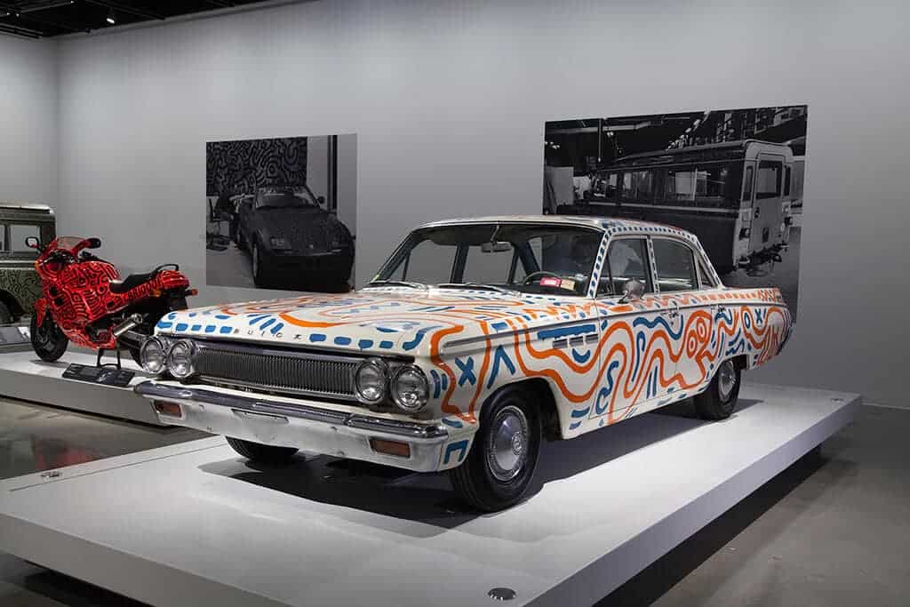 Keith Haring in een automuseum