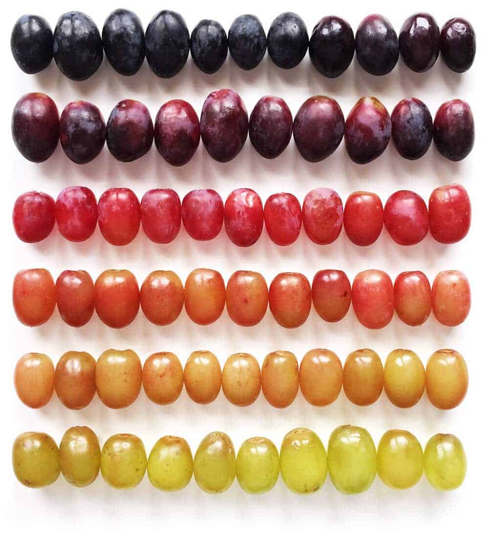 druiven in alle kleuren