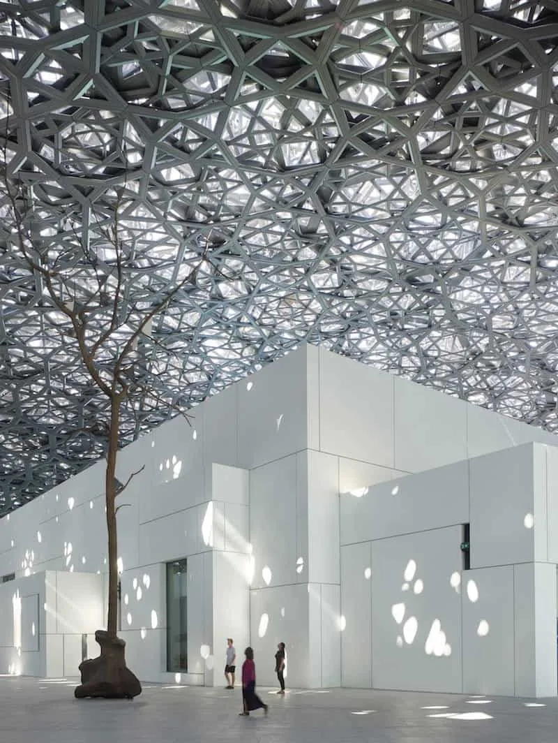 Het Louvre in Abu Dhabi