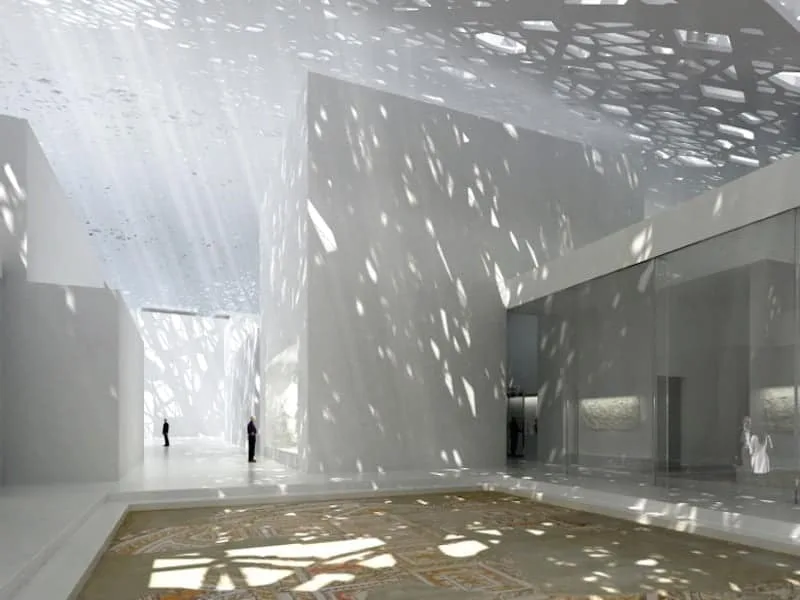 Het Louvre in Abu Dhabi