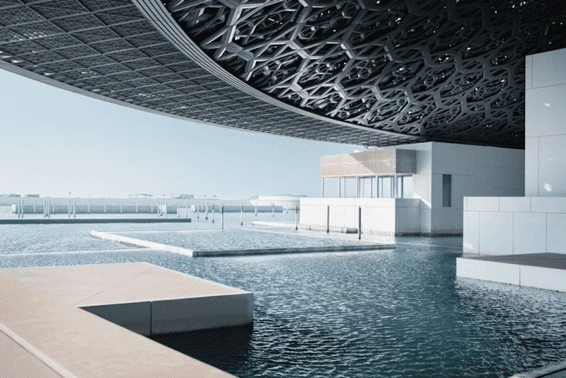 Het Louvre in Abu Dhabi