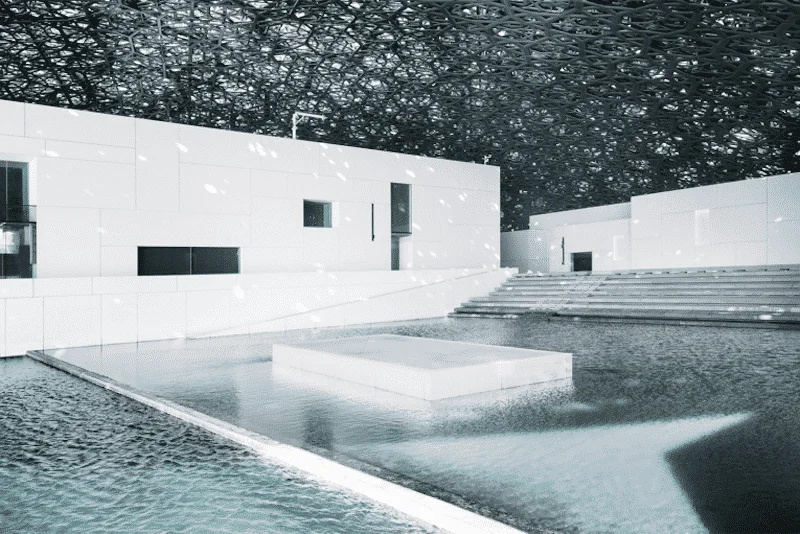 Het Louvre in Abu Dhabi