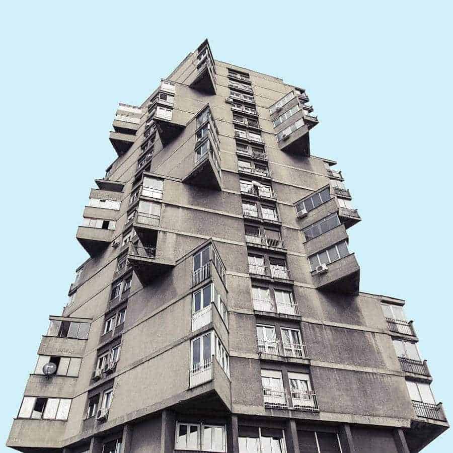 architectuur in Belgrado